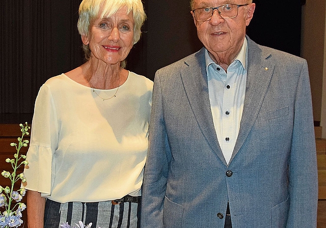 Ihre Initiative trug Früchte: Barbara Lüthi und Willi Müller dürfen stolz sein auf ihre Aktion vor 40 Jahren.Bild: Frieda Steffen