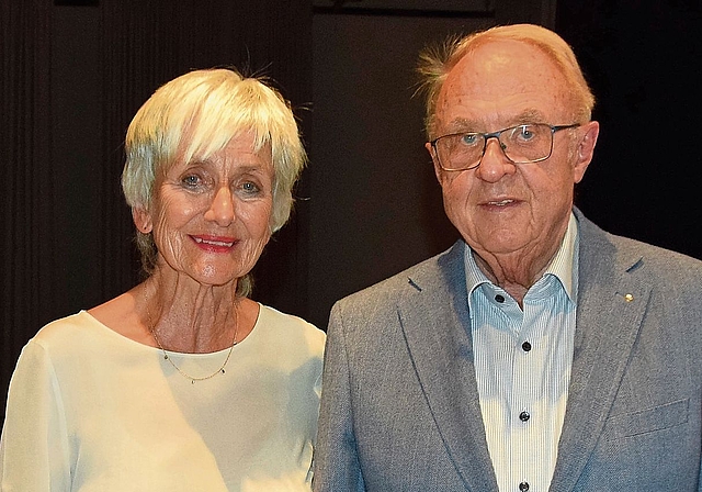 Ihre Initiative trug Früchte: Barbara Lüthi und Willi Müller dürfen stolz sein auf ihre Aktion vor 40 Jahren.Bild: Frieda Steffen