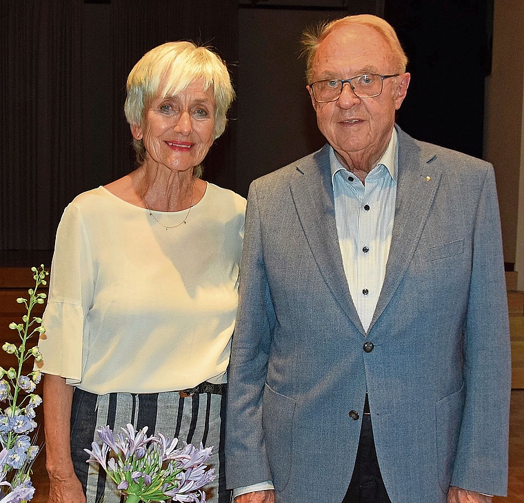 Ihre Initiative trug Früchte: Barbara Lüthi und Willi Müller dürfen stolz sein auf ihre Aktion vor 40 Jahren.Bild: Frieda Steffen