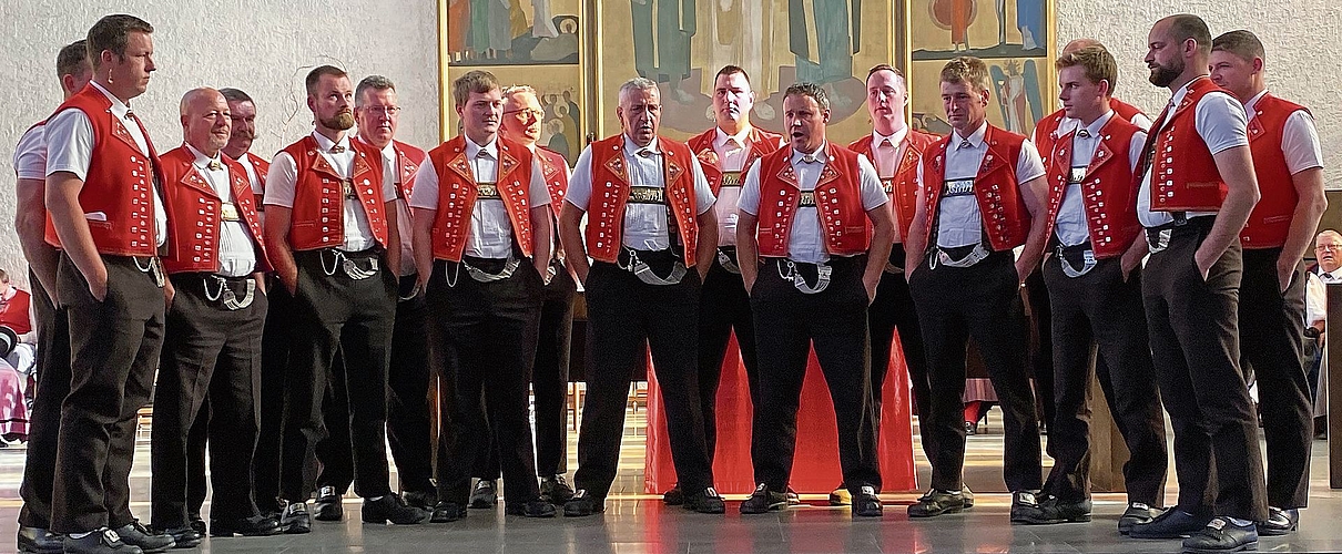 Ostschweizer Spitzenformation: Der Jodlerklub Herisau-Säge.Bild: Daniel Willi Ostschweizer Spitzenformation: Der Jodlerklub Herisau-Säge.Bild: Daniel Willi