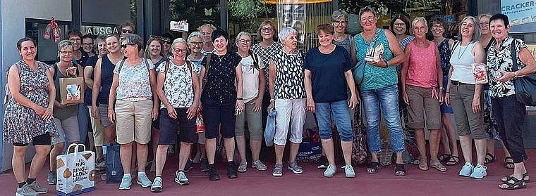 Der Landfrauenverein Holziken war unterwegs im Entlebuch.Bild: zvg