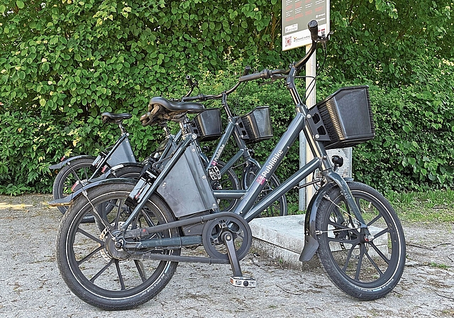 Harziger Start: 1750 Personen haben bis jetzt ein PubliBike in Aarau genutzt. Bild: Sarah Moll