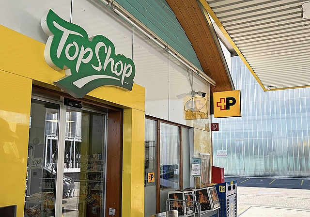 Der TopShop in der Kölliker Landi ist nun auch Postfiliale.