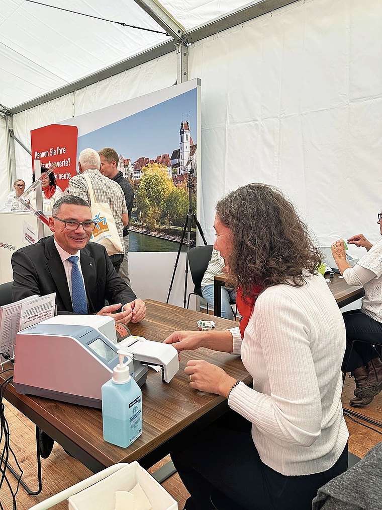 503 Tests wurden an den vier Messetagen durchgeführt.Bild: diabAG/FlOt