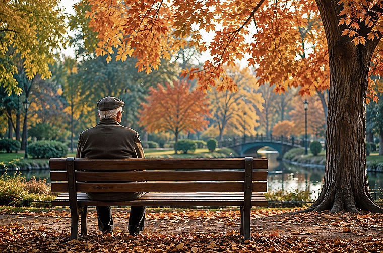 Einsamkeit im hohen Alter ist keine Seltenheit: In der Schweiz sind rund 90’000 Menschen über 85 Jahre davon betroffen.Bild: Adobe Stock