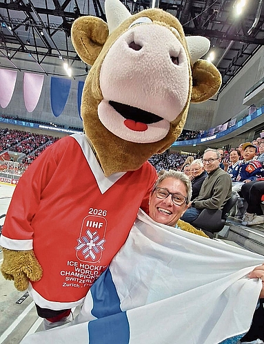 Daniela Fischer kam einmal in den Genuss, ein WM-Spiel live im Stadion zu schauen. Daniela Fischer kam einmal in den Genuss, ein WM-Spiel live im Stadion zu schauen.