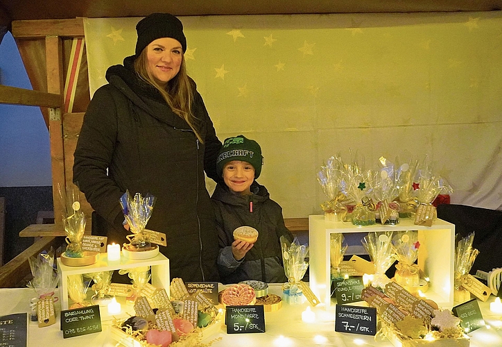 Bundi Industries freuten sich, dass der Markt wieder im Dorf ist. 