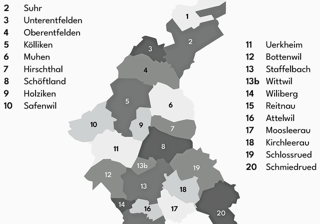 Die Werbeagentur Stutz Kommunikation, Macherin des Lezgo-Magazins, hat das neue Format «Bester Suhrentaler Arbeitgeber» erfunden. Das Team (von links): Sina Wullschleger, Lorena Marending, Markus Stutz und Elena Ricci, (es fehlen: Corinne Bärtschi