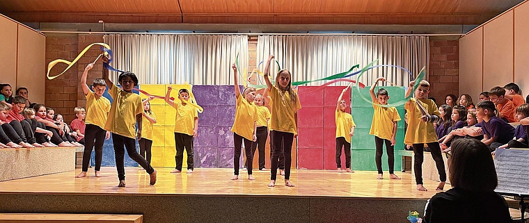 Die Kinder stellten die Emotionen auf eindrückliche Weise dar.Bild: zvg