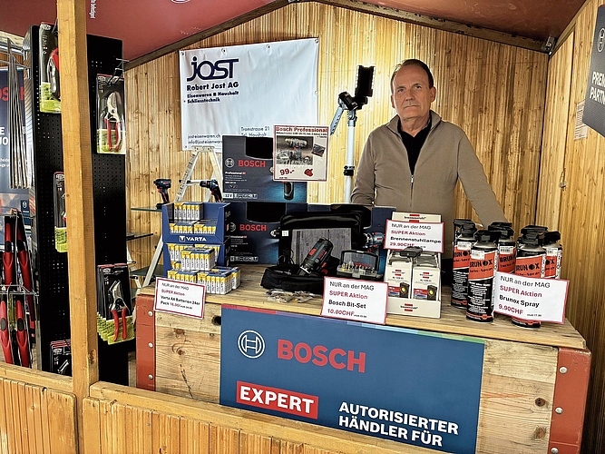 Werkzeug- und Haushaltartikel gabs bei der Robert Jost AG. Werkzeug- und Haushaltartikel gabs bei der Robert Jost AG.