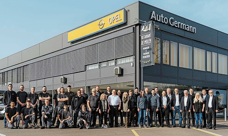 Das Familienunternehmen Auto-Germann AG in Hunzenschwil wird schliessen, die Zukunft der 32 Mitarbeitenden ist noch offen. Bild: ZVG