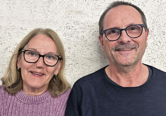 Regisseurin Corinne Rathgeb und Daniel Achermann, der Sven spielt.Bilder: ZVG