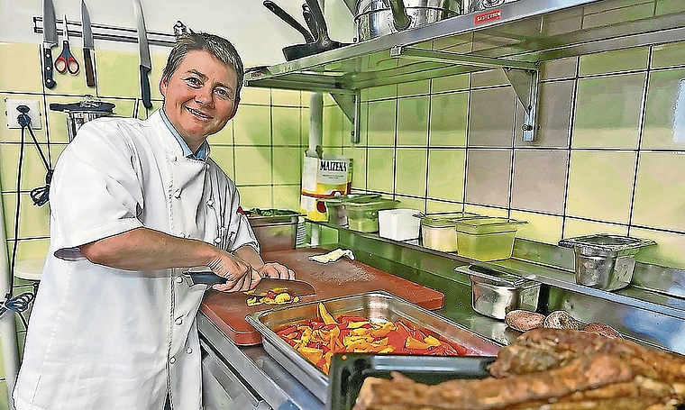 Anita Müller gibt bis zum letzten Tag alles, und ist noch völlig offen für die Zukunft. Bild: ESA/Archiv