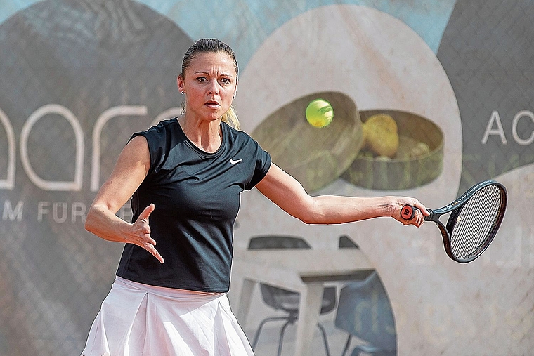 Bettina Ernst vom TC Buchs.Bilder: fba