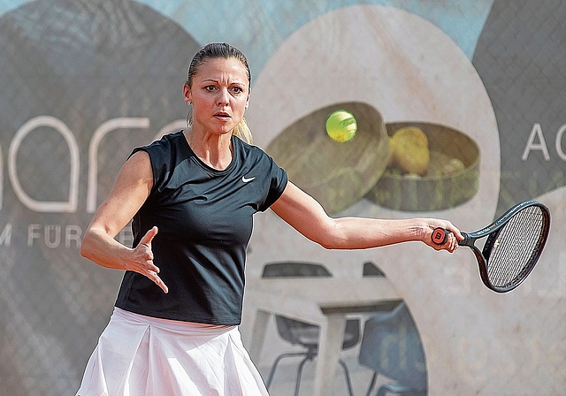 Bettina Ernst vom TC Buchs.Bilder: fba