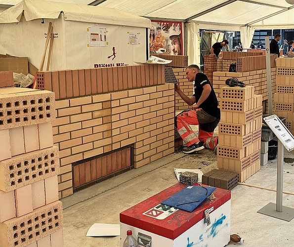 Bei den RegioSkills wurde das Stadtmuseum nachgebaut. Bei den RegioSkills wurde das Stadtmuseum nachgebaut.