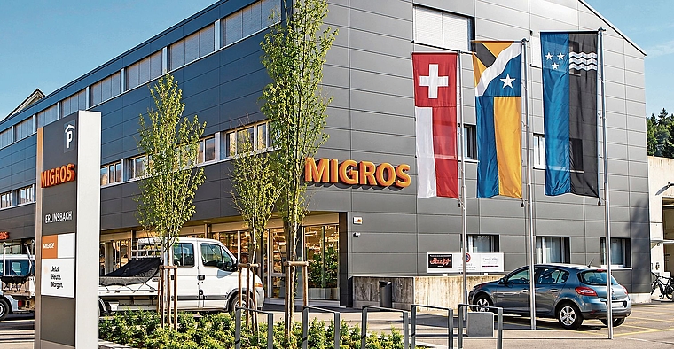 Herausgeputzt: Nach sechs-wöchigem Umbau öffnet die Migros im Zentrum Rössli in Erlinsbach am 15. Oktober wieder ihre Türen.Bild: ZVG