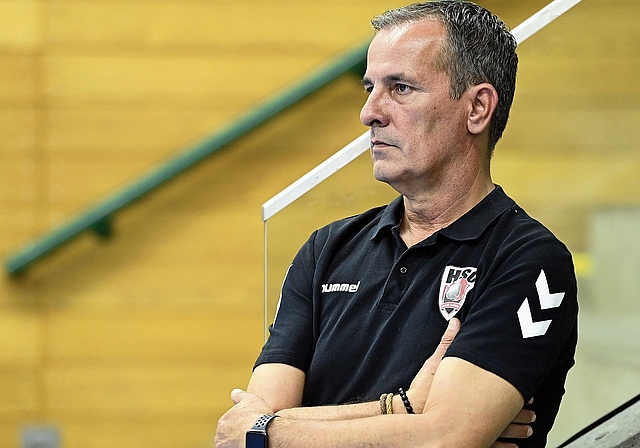 Bei den Heimspielen ist Michael Conde immer dabei, oft ist er auch auswärts in der Halle anzutreffen.Bild: awa