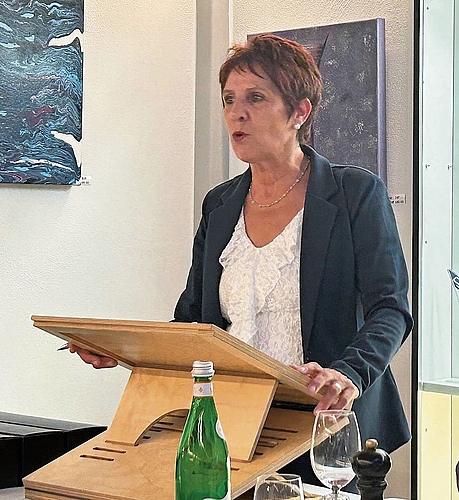 Präsidentin Rita Rölli führte souverän durch die GV des Gewerbevereins. Präsidentin Rita Rölli führte souverän durch die GV des Gewerbevereins.