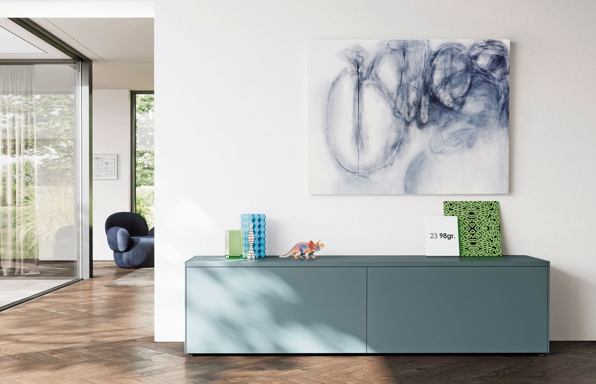 Case von Kettnaker bietet ein System das Ordnung schafft und Räume stilvoll strukturiert. 